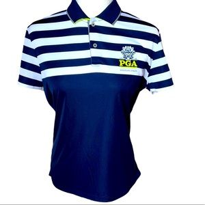 Ralph Lauren Polo Golf Classic Fit Short Sleeve Polo Navy Blue/White Top…